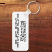 2025 RETRO Spinnations Keychain キーホルダー (裏面)