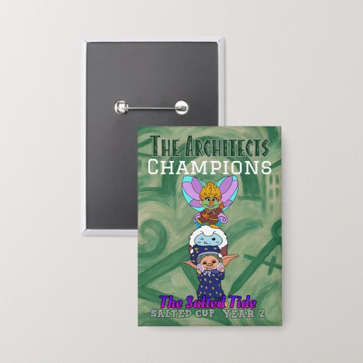 2025 Salted Cup Championship Button 缶バッジ (正面/裏面)