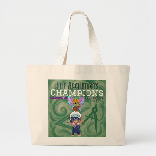 2025 Salted Cup Championship Large Tote ラージトートバッグ (正面)