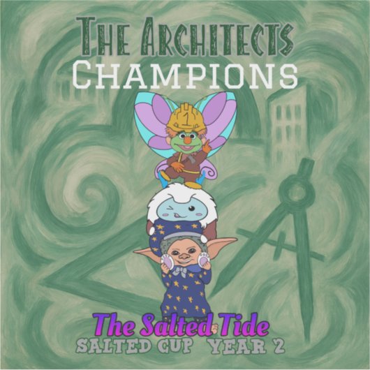 2025 Salted Cup Championship Sticker シール (正面)