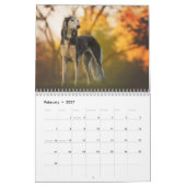 2025 Silken Greyhounds子犬カレンダー カレンダー (2月 2027)