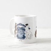 2025 Silkenfest logo mug コーヒーマグカップ (正面左)