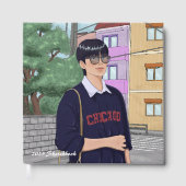 2025 Sketchbook for Artists – カスタマイズ可能 ゲストブック (正面)