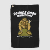 2025 Sounds Good Invitational Shirt ゴルフタオル (正面)