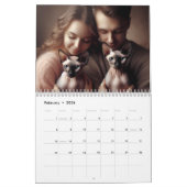 2025 Sphynx Kittenカレンダーパーソナライズされた写真 カレンダー (2月 2026)