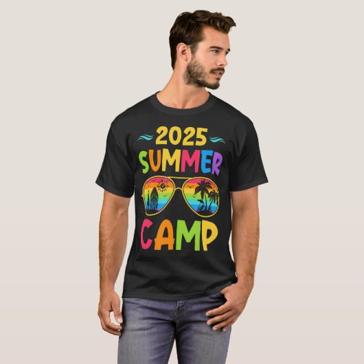 2025 Summer Camp 2025 Summer Vacation Matching Fam Tシャツ (正面フル)