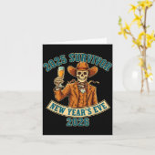 2025 Survivor New Year's Eve 2026  カード (黄色い花)