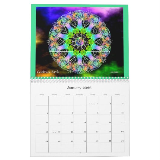 2025 Symbala Calendar - 10th edition カレンダー (1月 2026)