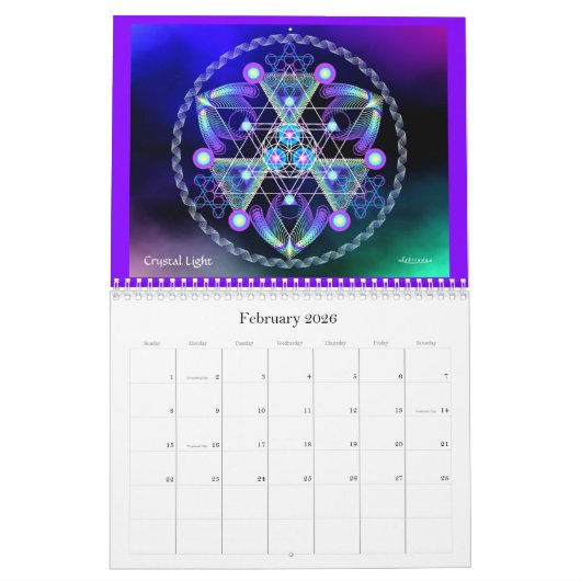 2025 Symbala Calendar - 10th edition カレンダー (2月 2026)