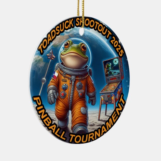 2025 ToadSuckシューティングクリスマスオーナメント セラミックオーナメント (右)