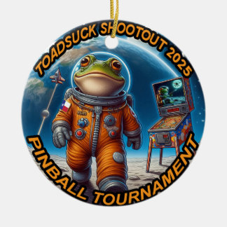2025 ToadSuckシューティングクリスマスオーナメント セラミックオーナメント