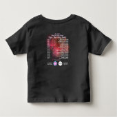 2025 Toddler TMB Show Shirt トドラーTシャツ (裏面)