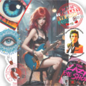 2025 TTLESスクエアステッカーロゴデザイン シール (正面)