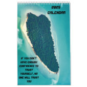 2025 vacation islands カレンダー (カバー)