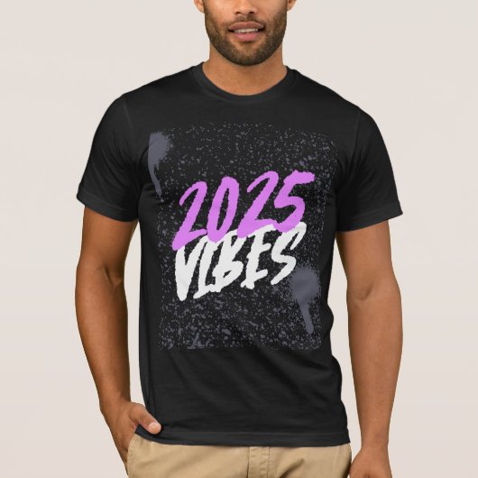 2025 VIBES新年 Tシャツ (正面)