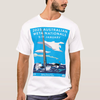 2025 Weta Nationals Tシャツ - 白/オレンジ