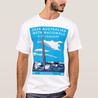 2025 Weta Nationals Tシャツ - 白/黒