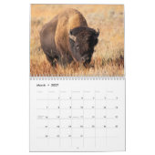 2025 Wildlife写真2ページ中カレンダー カレンダー (3月 2027)