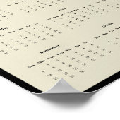 2025 Wood Duck Drake Wall Calendarポスター ポスター (角)