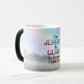 2025 Year Text Coffee Mug for Jehovah's Witnesses  モーフィングマグカップ (正面左)