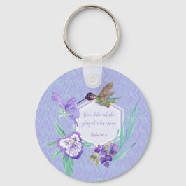 2025 year text Give Jehovah glory キーホルダー