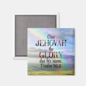 2025 Year Text Magnet for Jehovah's Witnesses マグネット (正面/裏面)