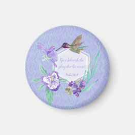 2025 year text Psalm マグネット