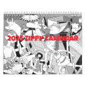 2025 Zippy Calendar by Bill Griffith カレンダー (カバー)