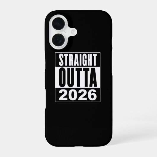 2026が終わっちゃう iPhone 16ケース (裏面)
