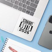 2026が終わる シール (ノートパソコンとiPhone)