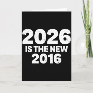 2026は新しい2016 面白い名言 ノスタルジックな雰囲気 カード
