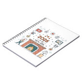 2026は新しい2016 Cozy Culture ベクター ノートブック (左側)