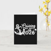 2026へ私のペースで 2026年あけましておめでとう アンカー カード (黄色い花)