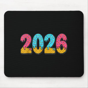 2026アイスクリームしたたりGen Alpha流行語新年のミーム マウスパッド