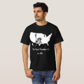 2026アメリカサッカーカスタム - 次の背番号10 Tシャツ (正面フル)