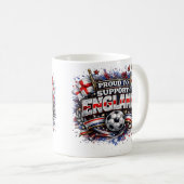 2026イングランドサッカーファン応援グッズ コーヒーマグカップ (正面右)