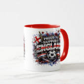 2026イングランドサッカーファン応援グッズ マグカップ (正面右)
