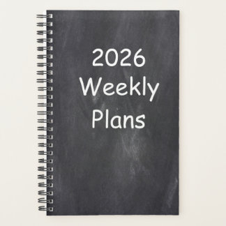2026ウィークリープランズシンプルデザイン プランナー手帳