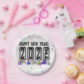 2026オドメータ年始パーティー ペーパープレート (パーティー)