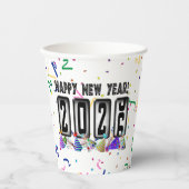 2026オドメータ年始パーティー 紙コップ (正面)