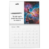 2026カスタマイズ可能な天体 – 写真を追加 カレンダー (1月 2026)