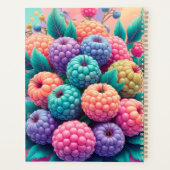 2026カラフル年1年生の果実カスタム プランナー手帳 (裏面)