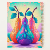 2026カラフル年1年生の梨カスタム梨 プランナー手帳 (裏面)