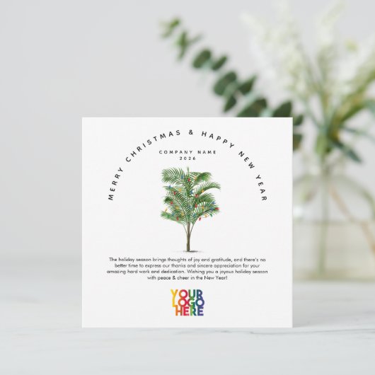 2026カレンダビジネスロゴホリデークリスマス (スタンド正面)