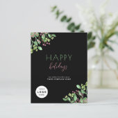 2026カレンダビジネスQRプロモーションホリデーカード (スタンド正面)