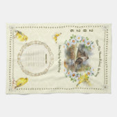 2026カレンダータオルキッチン祈りの言葉ハウス賛美ズ キッチンタオル (横)