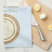 2026カレンダータオル神祝福アメリカ250年 キッチンタオル (四つ折り)