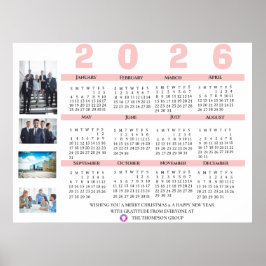 2026カレンダーフォト クリスマス ニューヨーク 企業 ポスター