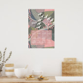 2026カレンダーポスター　風景　ガチョウ ポスター (キッチン)