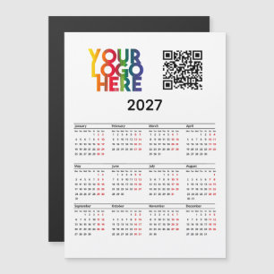 2026カレンダー事業ロゴQRコード磁気カード